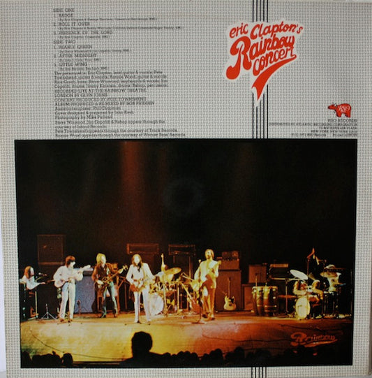 Eric Clapton - Eric Clapton's Rainbow Concert (LP) (Very Good Plus (VG+)) - Skanderborg Vinyl