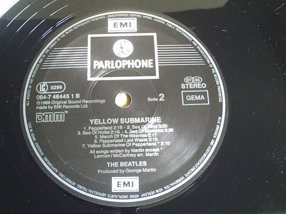 The Beatles - Yellow Submarine (LP) (Very Good Plus (VG+)) - Skanderborg Vinyl