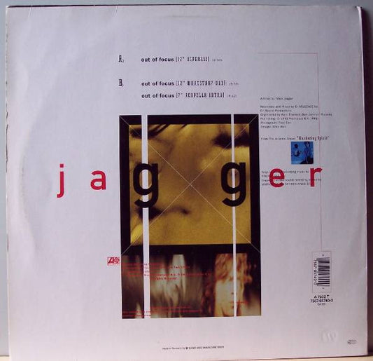 Mick Jagger : Out Of Focus (12")