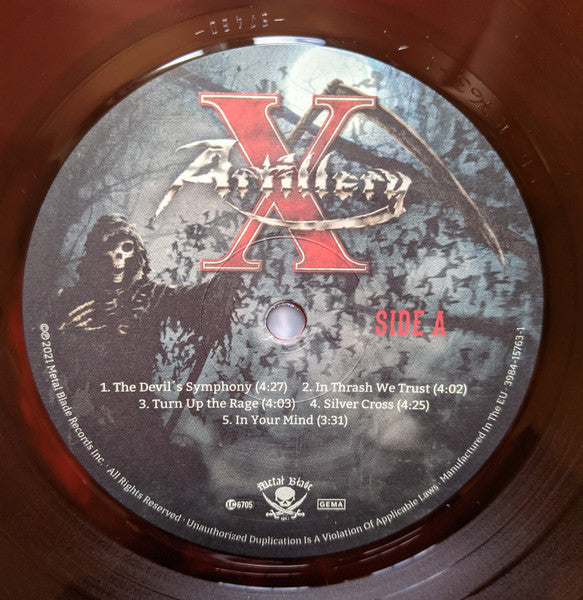 Artillery (2) : X (LP, Album, Ltd, Num, Blo)