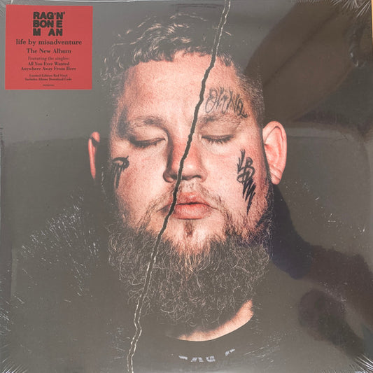 Rag'n'Bone Man : Life By Misadventure (2xLP, Album, Ltd, Red)
