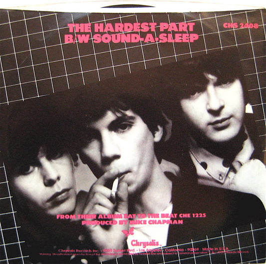 Blondie : The Hardest Part (7", Single)