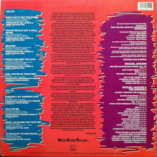 Michael Jackson : Farewell My Summer Love 1984 (LP, Album)