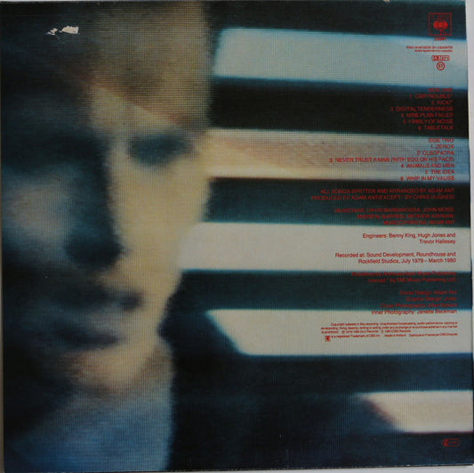 Adam And The Ants - Dirk Wears White Sox (LP) (Very Good Plus (VG+)) - Skanderborg Vinyl