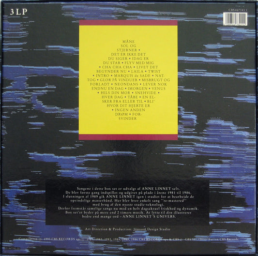 Anne Linnet - Univers (3xLP) (Very Good Plus (VG+)) - Skanderborg Vinyl
