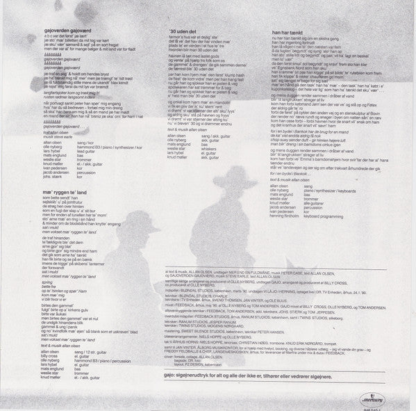 Allan Olsen : Gajo (LP, Album)