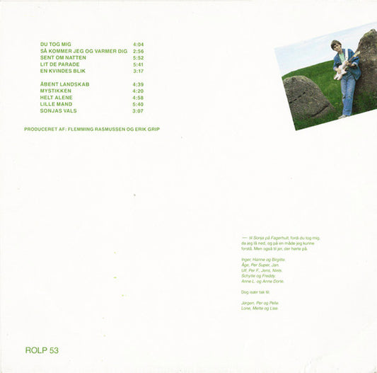 Erik Grip - Til Sonja (LP) (Very Good Plus (VG+)) - Skanderborg Vinyl