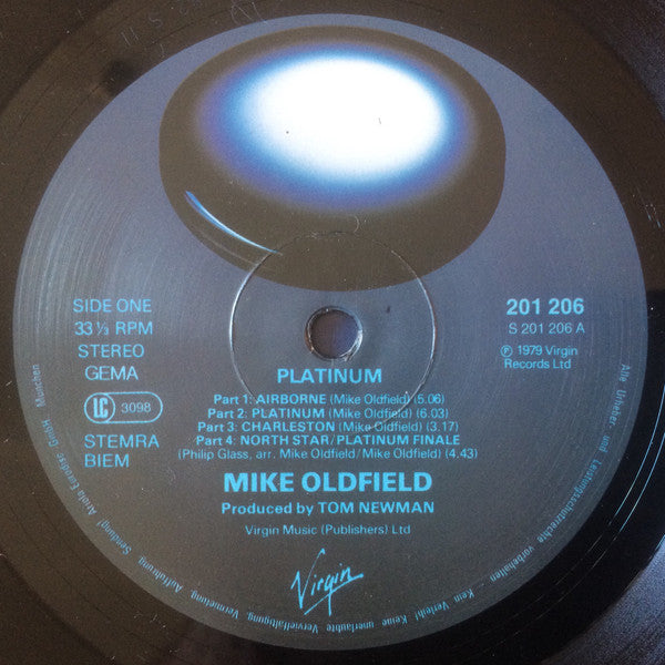 Mike Oldfield : Platinum (LP, Album, RE)