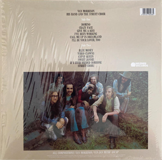 Van Morrison : His Band And The Street Choir (LP, Album, RE, RP, 180)