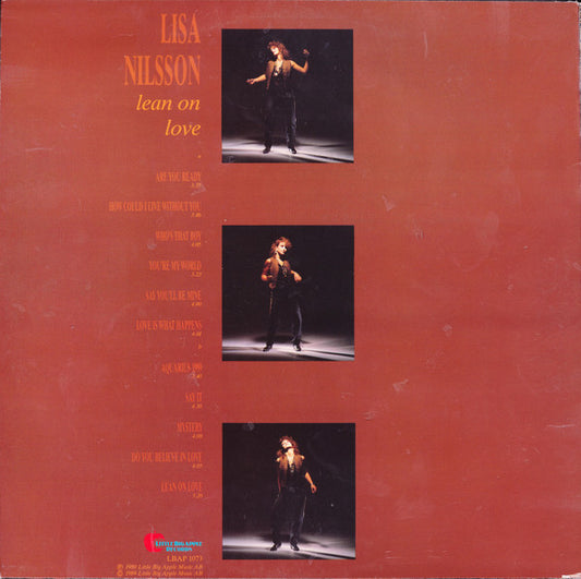 Lisa Nilsson : Lean On Love (LP)