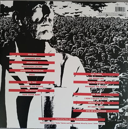 Queensrÿche : Operation: Mindcrime (2xLP, Album, RE)