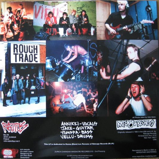 Rattus : Rattus (LP, Album, RE, RM)