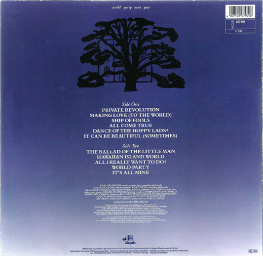 World Party : Private Revolution (LP, Album)