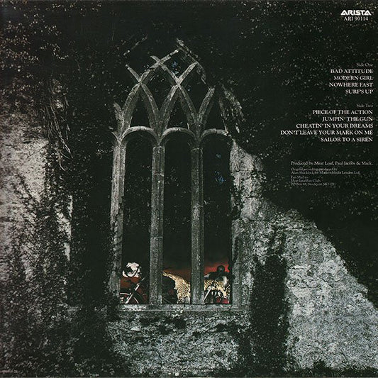 Meat Loaf : Bad Attitude (LP, Album)