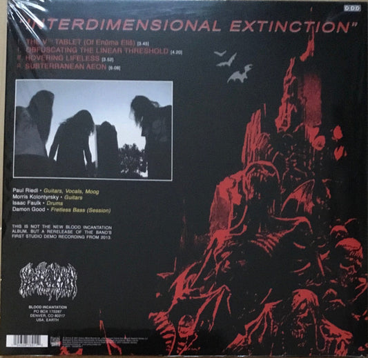 Blood Incantation - Interdimensional Extinction (LP) (Mint (M)) - Skanderborg Vinyl