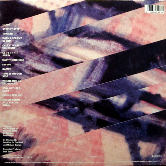 New Kids On The Block : Step By Step (LP, Album)