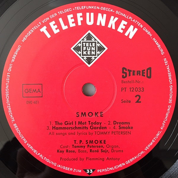 T.P. Smoke : Smoke (LP, Album)