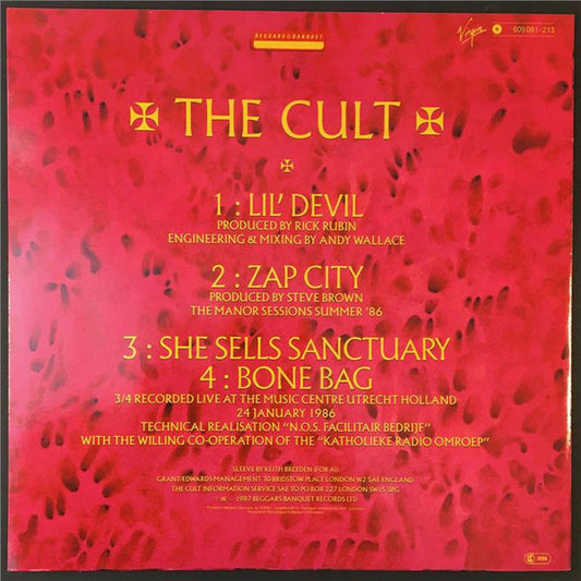 The Cult - Lil' Devil (12") (Very Good (VG)) - Skanderborg Vinyl