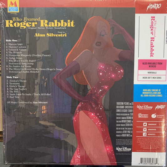 Alan Silvestri - Who Framed Roger Rabbit (Original Motion Picture Soundtrack) (LP) (Mint (M)) - Skanderborg Vinyl