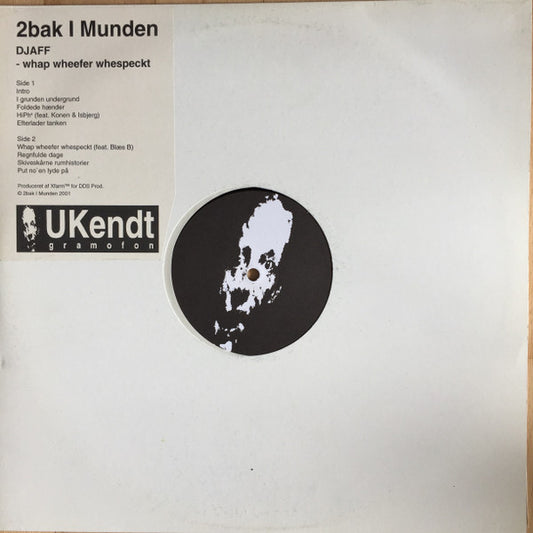 2bak i Munden - Djaff - Whap Wheefer Whespeckt (LP) (Very Good (VG)) - Skanderborg Vinyl
