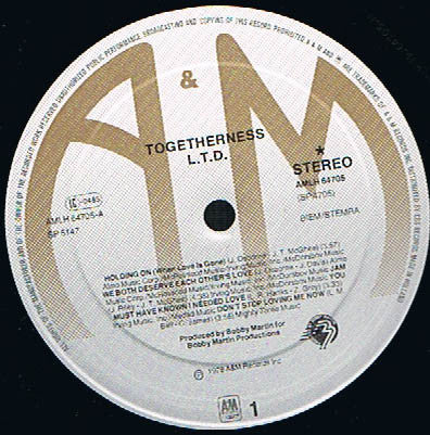 L.T.D. : Togetherness (LP, Album)