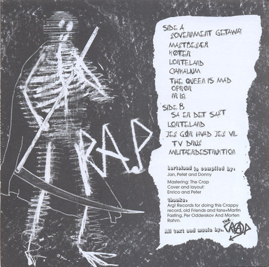 Crap - Lorteland (7") (Near Mint (NM or M-)) - Skanderborg Vinyl