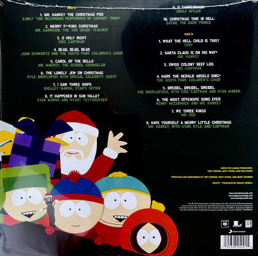 Trey Parker, Matt Stone, The Cast Of South Park : Mr. Hankey's Christmas Classics (LP, Album, RE)