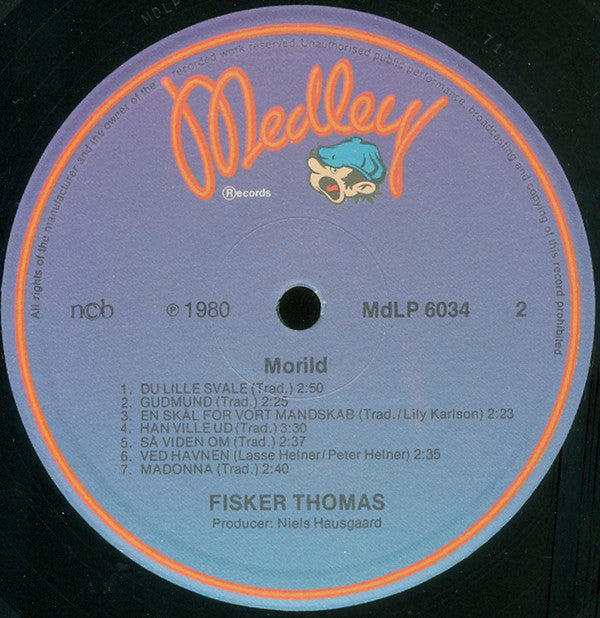 Fisker Thomas : Morild (LP, Album)