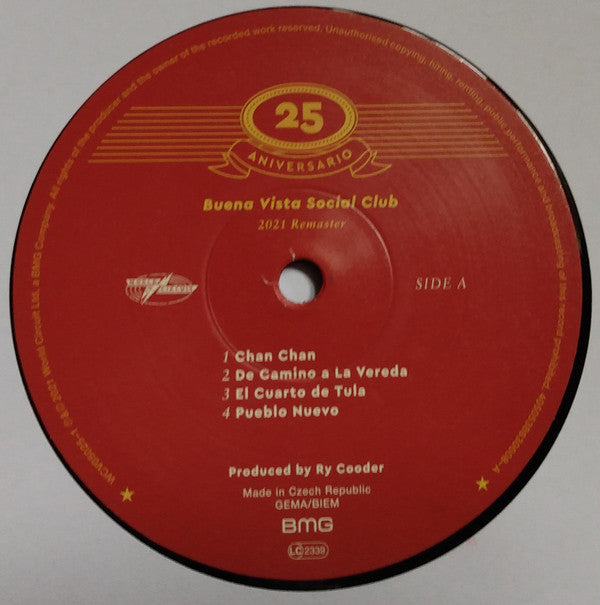 Buena Vista Social Club : Buena Vista Social Club (2xLP, Album, RE, RM, 25t)