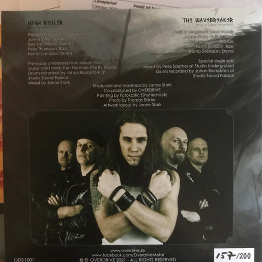 Overdrive (13) : High Roller/The Wavebreaker (Single Edit) (7", Ltd, Num)