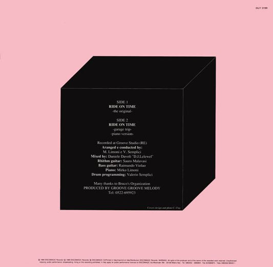 Black Box - Ride On Time (12") (Very Good (VG)) - Skanderborg Vinyl