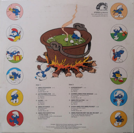 Johnny Reimar og The Smurfs (2) : Johnny Reimar I Smølfeland (LP, Album)