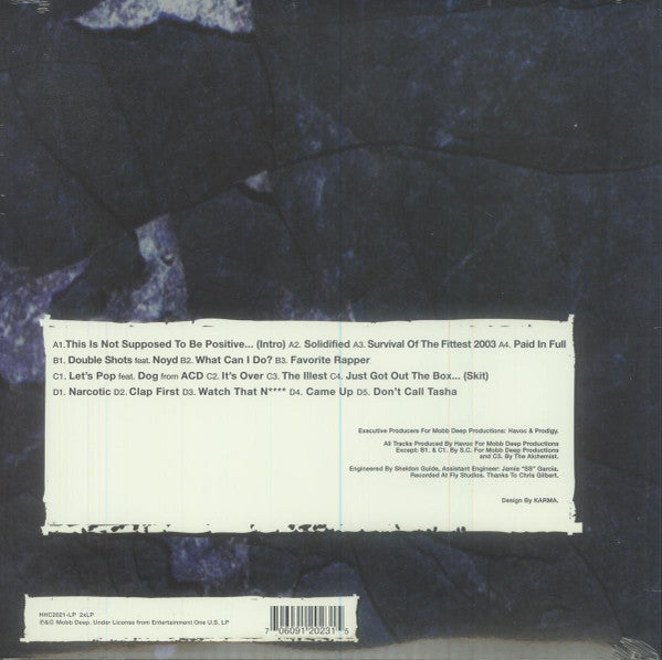 The Infamous… Mobb Deep* : Free Agents—The Murda Mixtape, Volume One (2xLP, RSD, RE, Cle)