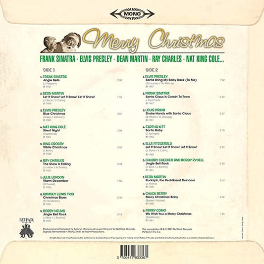 Various : Merry Christmas (LP, Comp, Mono, Ltd, Dou)