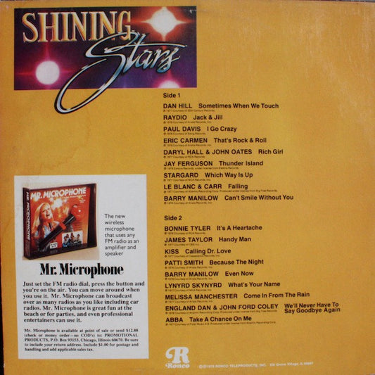 Various : Shining Stars (LP, Comp)
