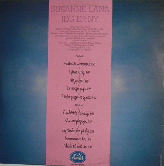 Susanne Lana : Jeg Er Ny (LP, Album)