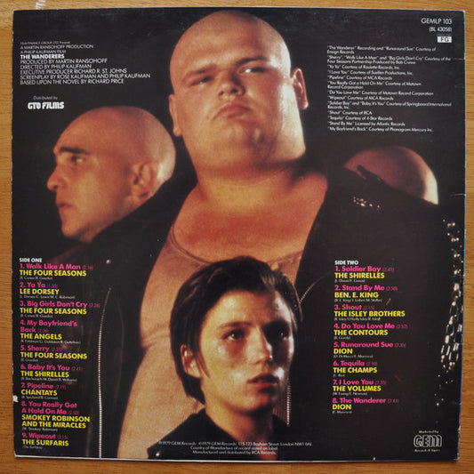 Various : The Wanderers (Original Motion Picture Soundtrack) (LP, Comp)