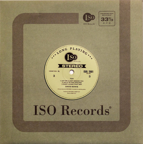 David Bowie - Toy (2xLP) (Mint (M)) - Skanderborg Vinyl