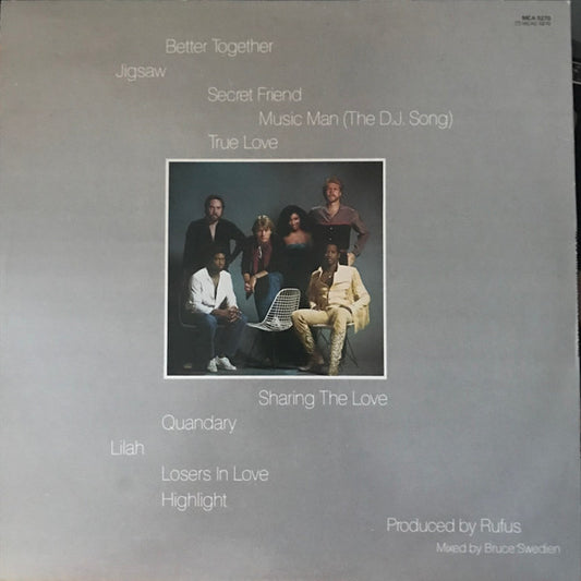 Rufus & Chaka Khan : Camouflage (LP, Album)