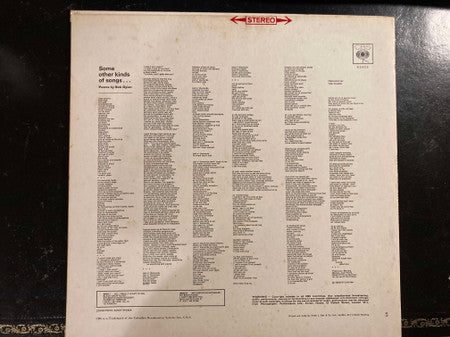 Bob Dylan : Another Side Of Bob Dylan (LP, Album, RE)
