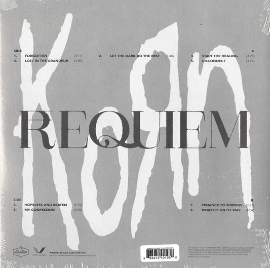 Korn : Requiem (LP, Album, Ltd, Cle)