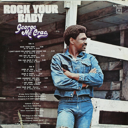George McCrae - Rock Your Baby (LP) (Very Good Plus (VG+)) - Skanderborg Vinyl