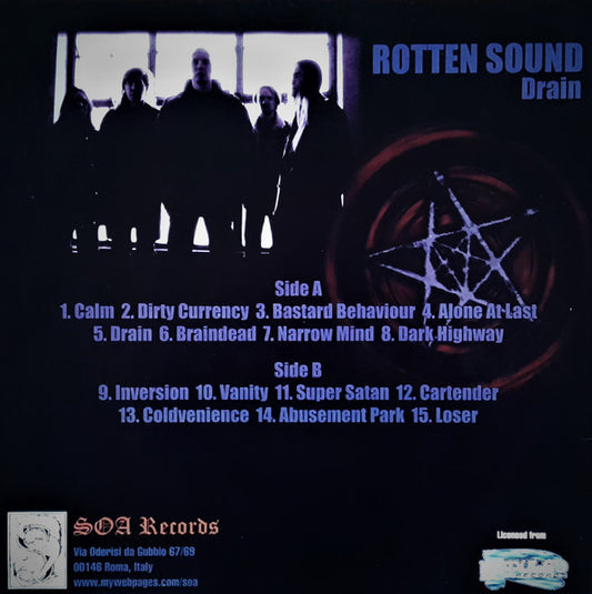 Rotten Sound : Drain (LP, Album)