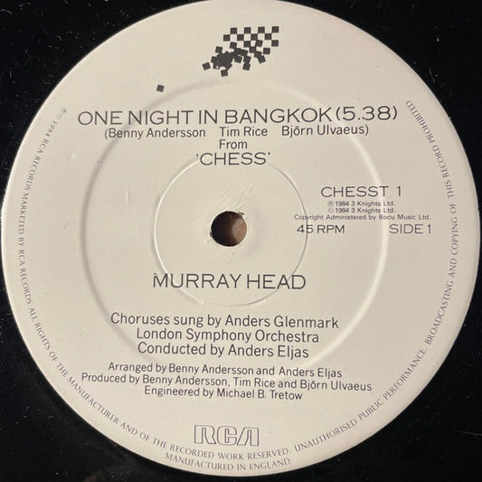 Murray Head : One Night In Bangkok (12")