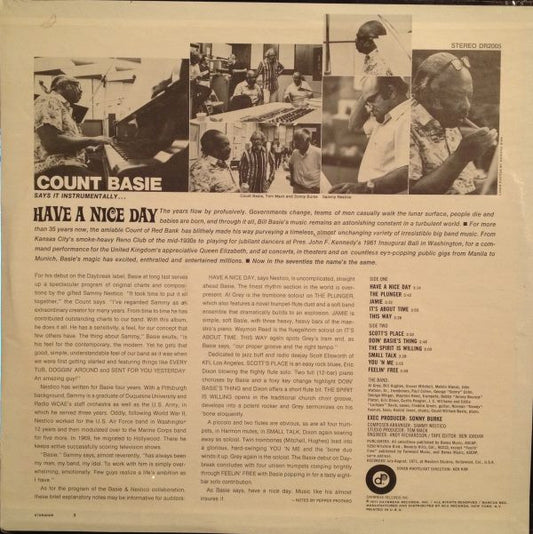 Count Basie - Have A Nice Day (LP) (Very Good Plus (VG+)) - Skanderborg Vinyl