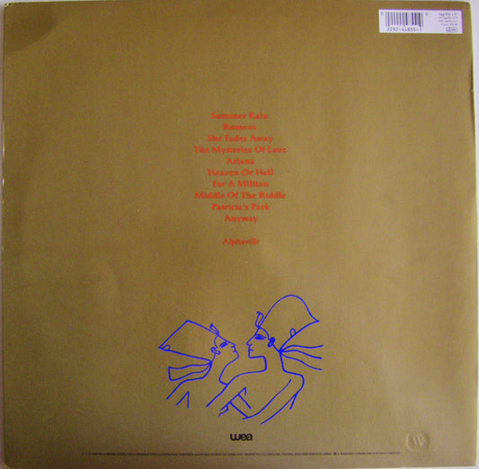 Alphaville : The Breathtaking Blue (LP, Album)