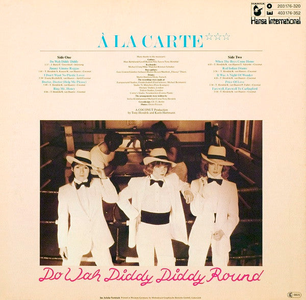 À La Carte : Do Wah Diddy Diddy Round (LP, Album, RE)