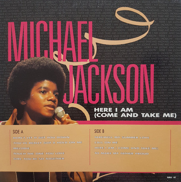Michael Jackson : Here I Am (Come And Take Me) (LP, Comp)