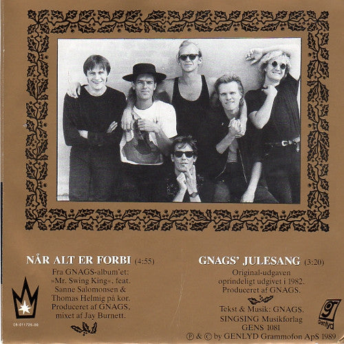 Gnags - Når Alt Er Forbi (7") (Very Good Plus (VG+)) - Skanderborg Vinyl