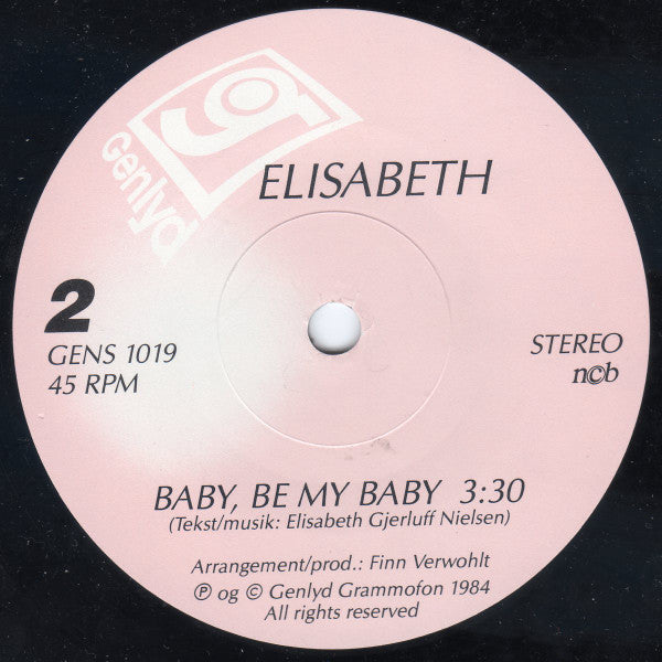 Elisabeth (3) : Tågedage (7", Single)